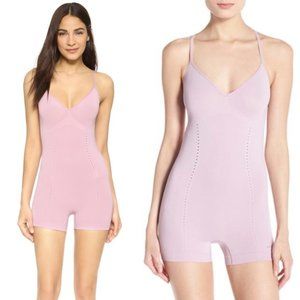 SPANX Purple Smooth Lounge Hooray Bodysuit Romper Shapewear Womens Large
